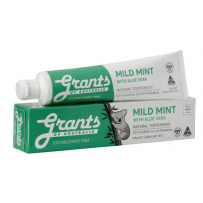Grants Toothpaste Mild Mint with Aloe Vera 110g